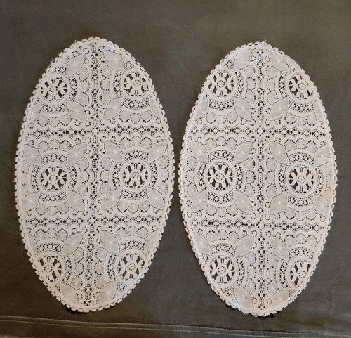 Coppia centrini ovali - coppia,
