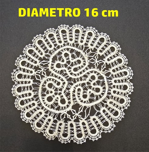 Pizzo tombolo centrino - , f